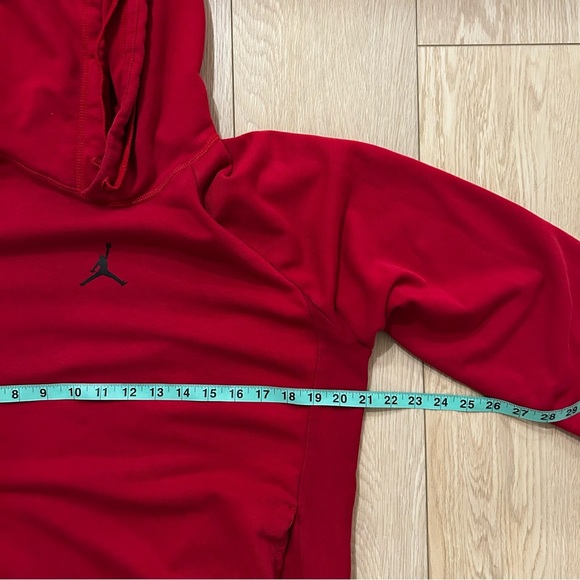 Jordan Sport Crossover Men's Dri-FIT Fleece Pullover Hoodie Gym Red Size Small - Picture 7 of 11